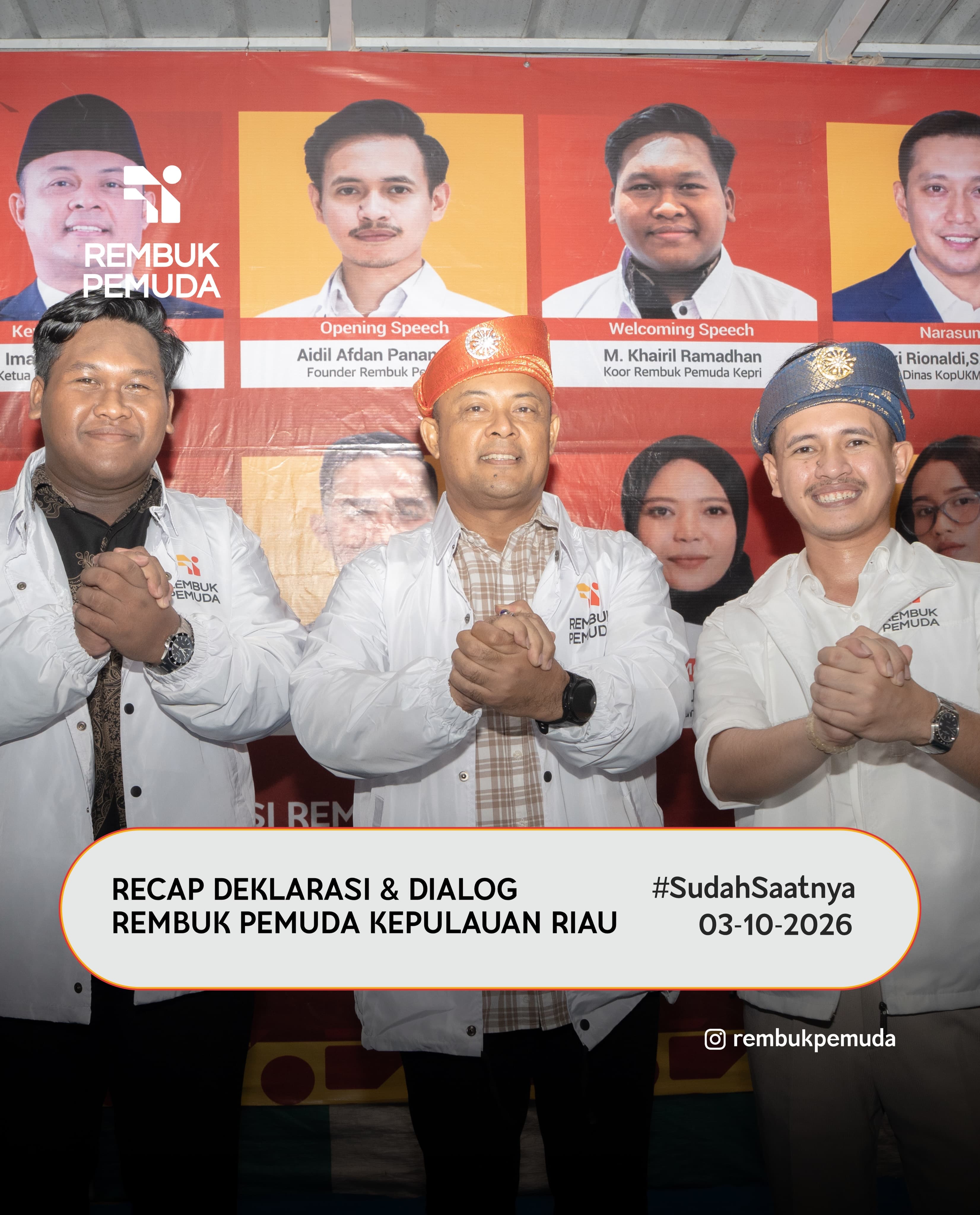 Konsolidasi Tokoh dan Perwakilan Mahasiswa Rembuk Pemuda